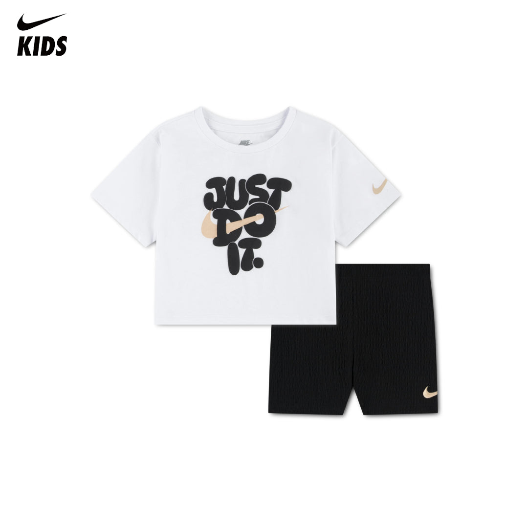 Nike Girls 2-Piece Bold Play T-Shirt & Bike Shorts Set (Toddler)