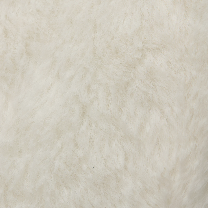 Jordan Girls Faux Fur Mini White School Backpack