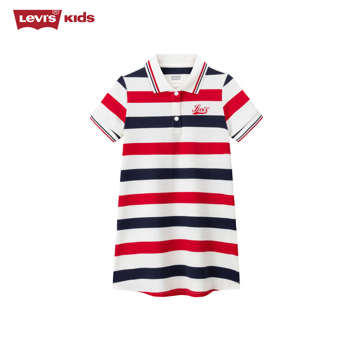 Levi's Girls Cool Feeling Pique Polo Dress (Little Kids)