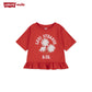 Levi's Girls Peplum T-Shirt Top (Little Kids)