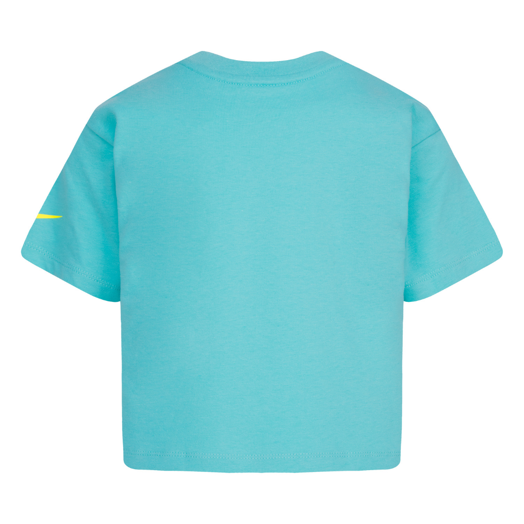Nike Girls Femme Pop Green T-Shirt (Little Kids)
