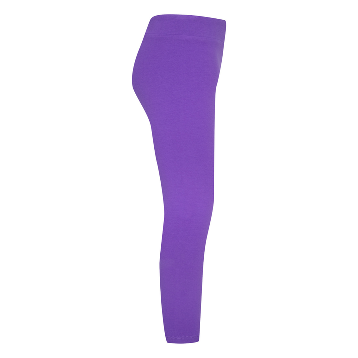 Nike Girls Club HBR High Rise Purple Leggings (Little Kids)