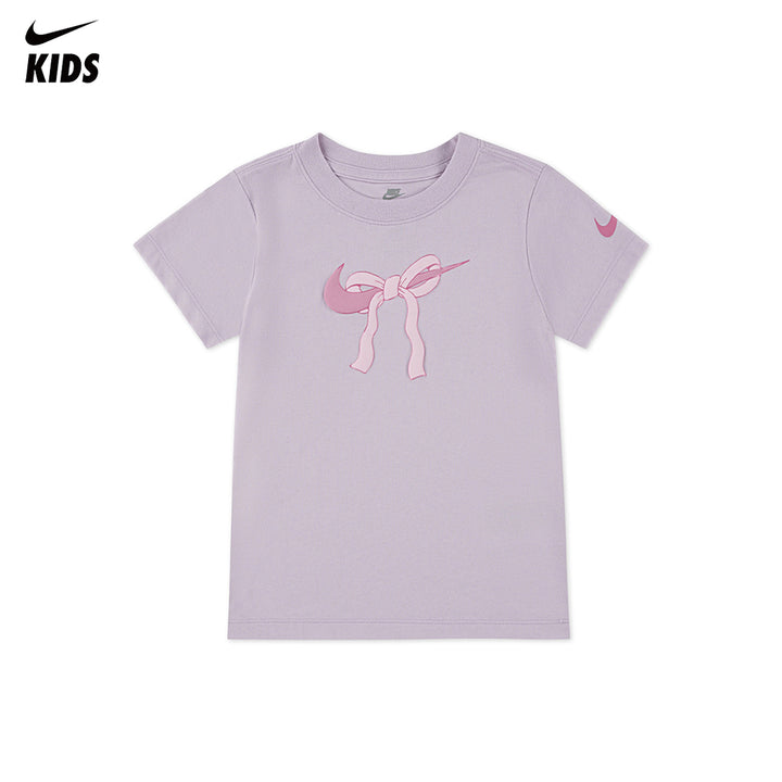 Nike Girls Swoosh Ribbon T-Shirt Doll (Little Kids)