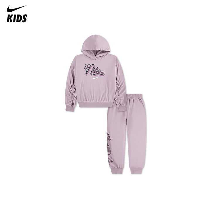 Nike Girls 2-Piece Swoosh On Pointe Hoodie & Jogger Pants Set (Little Kids)