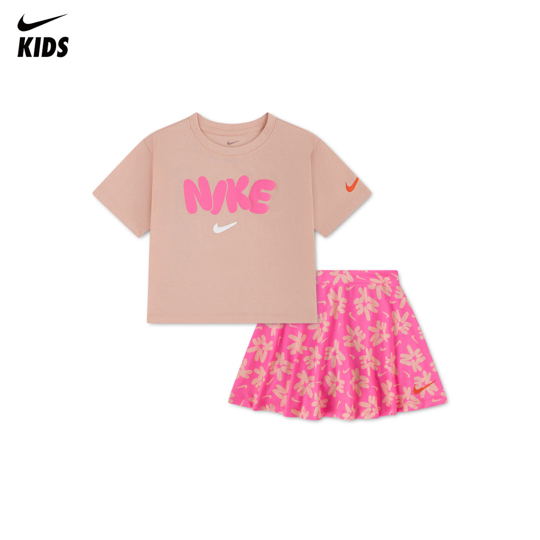 Nike Girls 2-Piece Bold Play T-shirt & Skort Set (Little Kids)