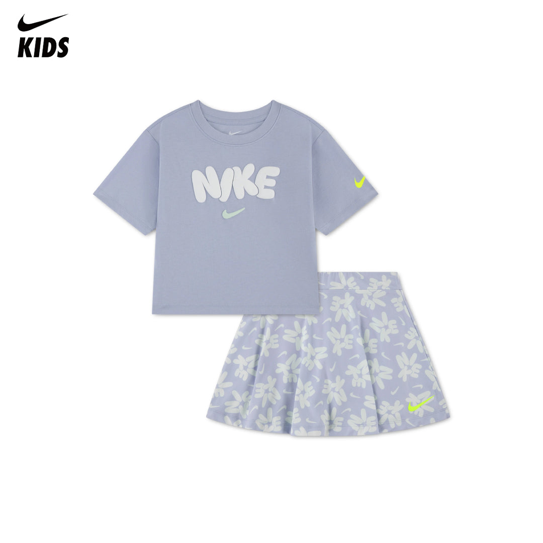 Nike Girls 2-Piece Bold Play T-shirt & Skort Set (Little Kids)