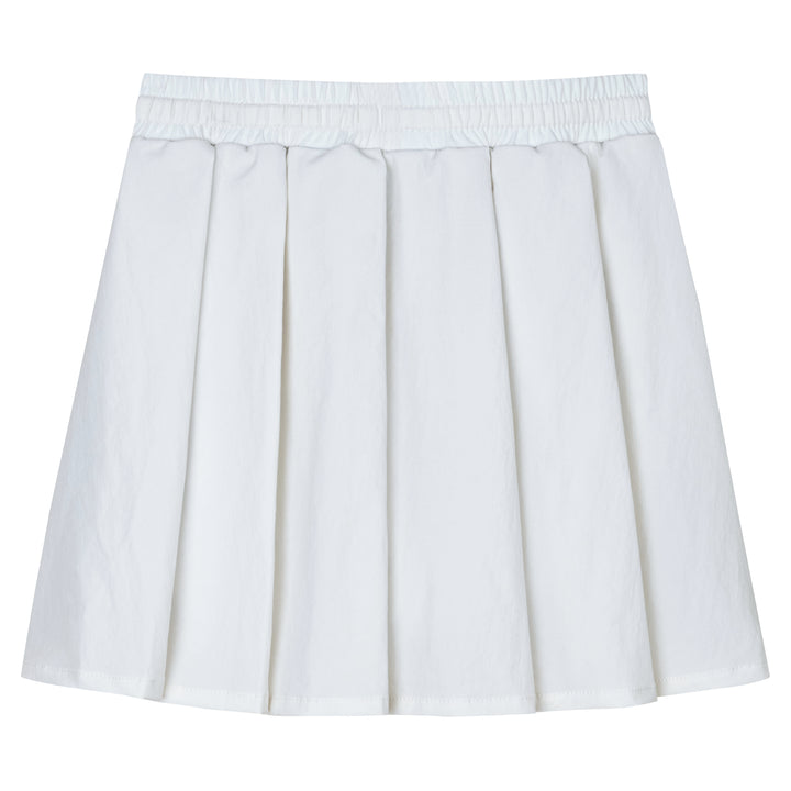 Converse Girls Knee Length White Skirt (Little Kids)