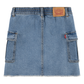 Levi's Cargo Jeans Skirt Gold Country (Little Kids)