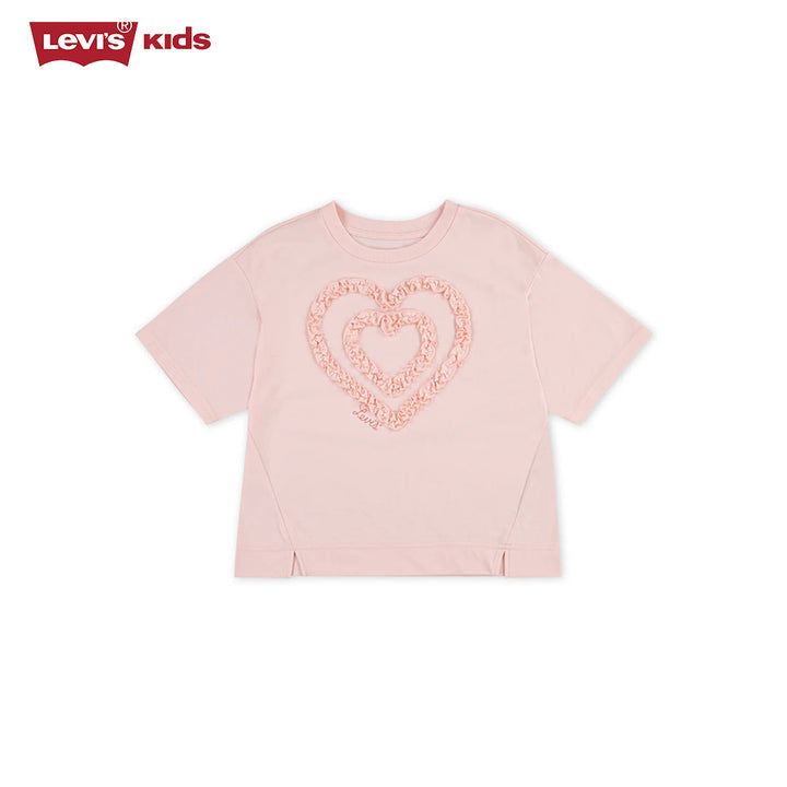 Levi's Girls Meet and Greet Heart T-Shirt (Big Kids)