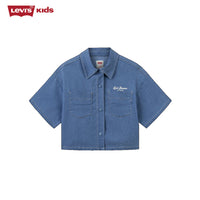 Levi's Loose Denim Shirt (Big Kids)
