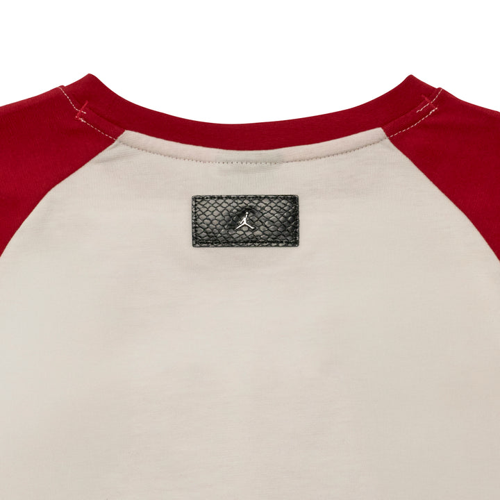 Jordan Girls CNY Collection 23 Red Raglan Long Sleeve T-Shirt (Big Kids)