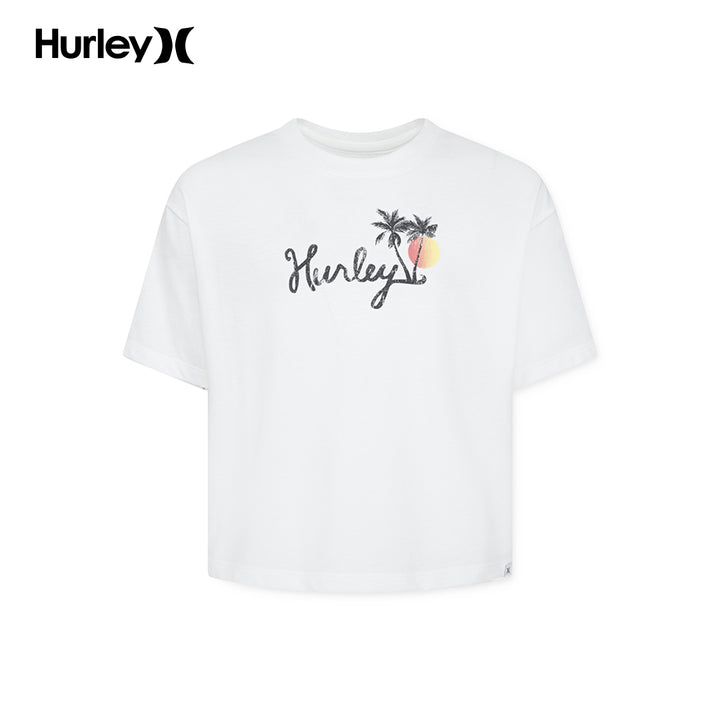 Hurley Girls Sunshine Coast Boxy T-Shirt (Big Kids)