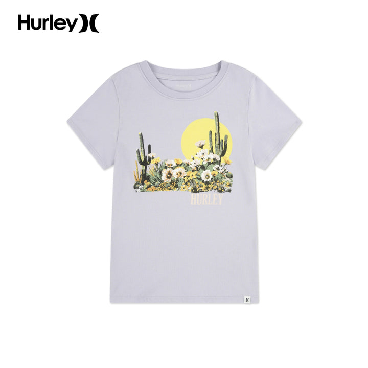 Hurley Girls Oasis T-Shirt (Big Kids)