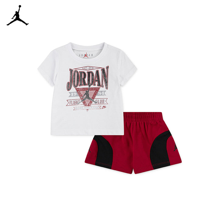 Jordan Boys 2-Piece Flight Club Era T-Shirt & Shorts Set (Infant)
