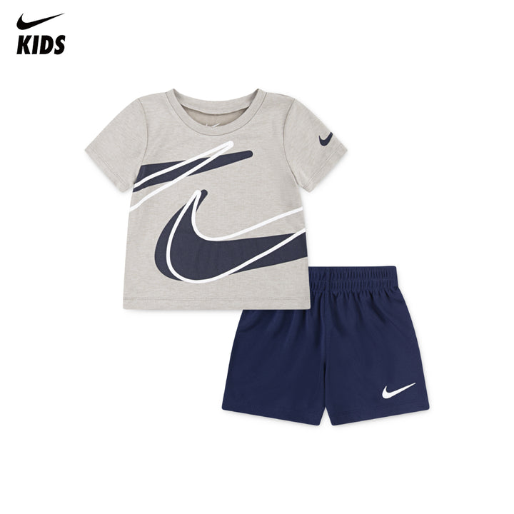 Nike Boys Dri-FIT Dropset T-Shirt & Shorts Set (Infant)
