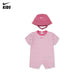 Nike 2-Piece Towel Terry Romper & Bucket Hat Set (Infant)