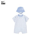 Nike 2-Piece Towel Terry Romper & Bucket Hat Set (Infant)