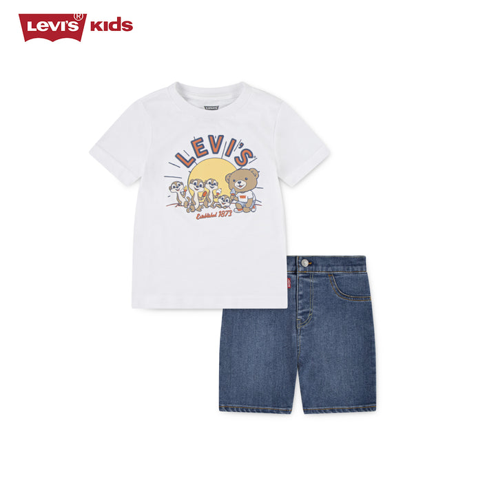 Levi's Boys 2-Piece Levi & Friends T-Shirt & Jeans Set (Toddler)