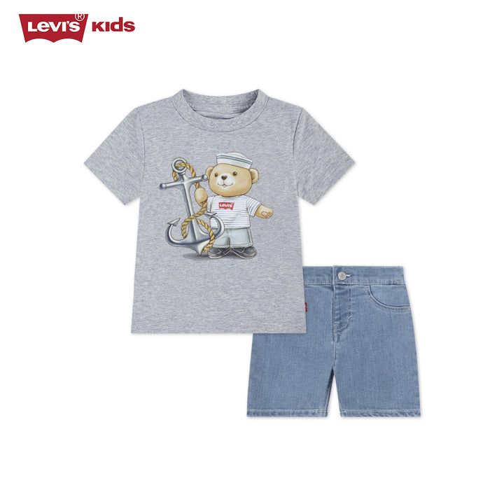 Levi's Boys 2-Piece Levi's Anchor T-Shirt & Jeans Set (Toddler)