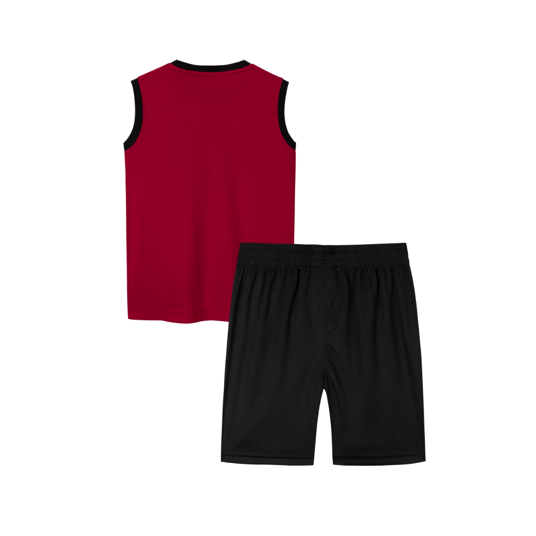 Jordan Boys 23 Jersey Set Black (Toddler)