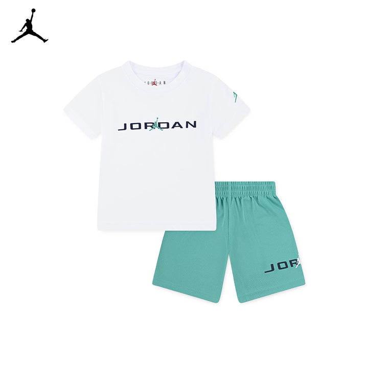 Jordan Boys 2-Piece MJ Baseline Mesh T-Shirt & Shorts Set (Toddler)