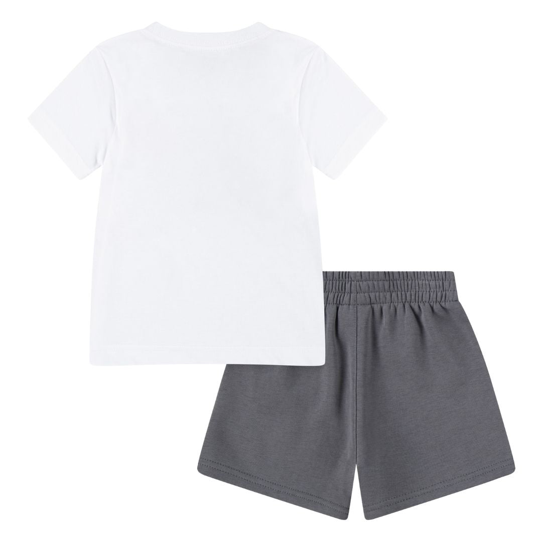 Nike Boys On The Move Shorts Set Smoke Grey (Toddler)
