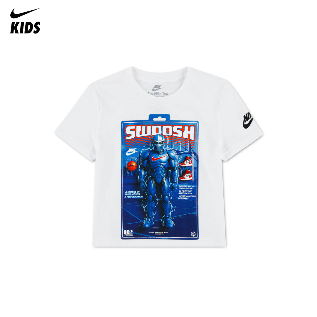 Nike Boys Swoosh Action Figure T-Shirt (Toddler)