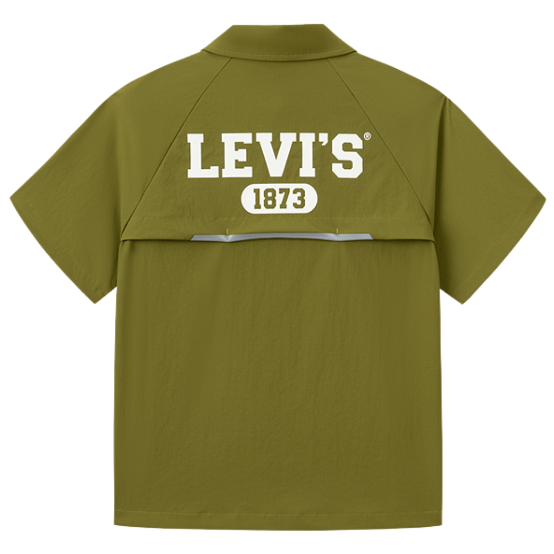 Levi's Raglan Stay Loose Green Shirt (Big Kids)