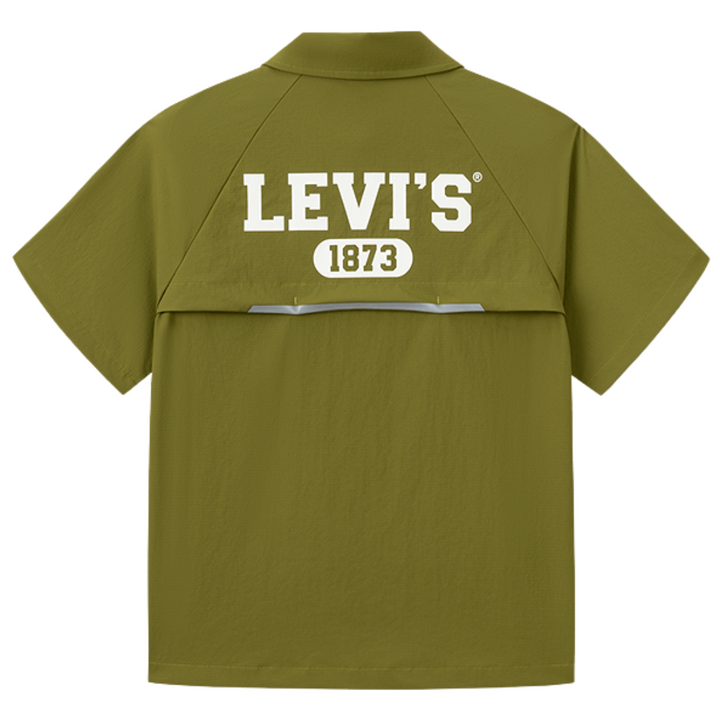 Levi's Raglan Stay Loose Green Shirt (Big Kids)
