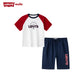 Levi's Orginal Boys Raglan T-Shirt & Shorts Set (Little Kids)