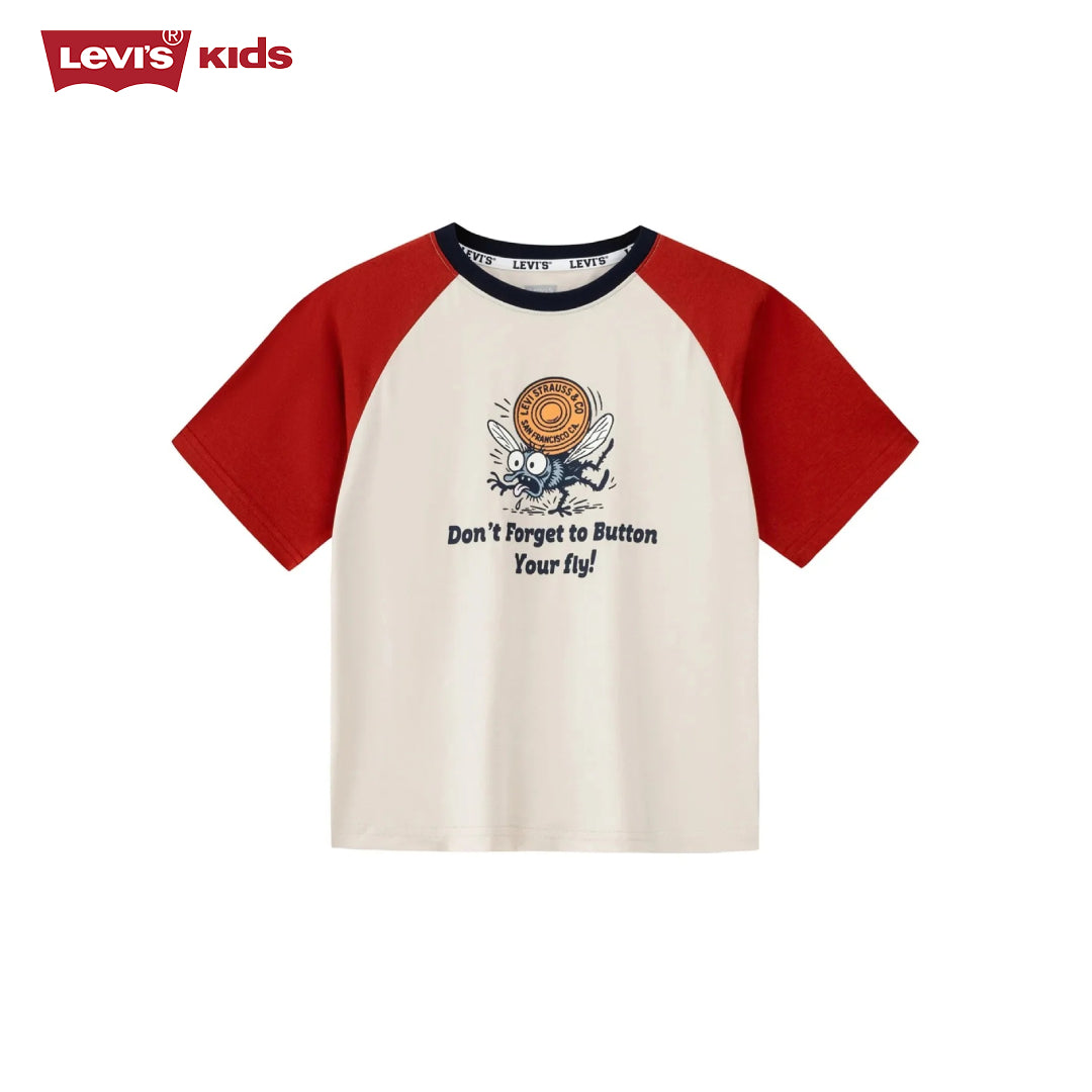 Levi's Button T-Shirt (Little Kids)