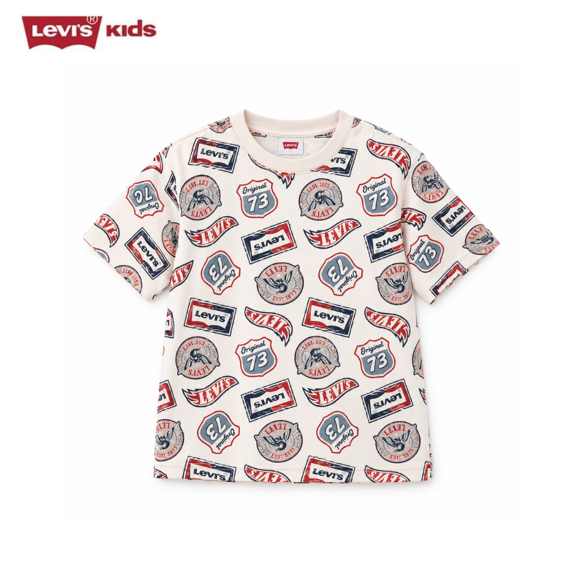 Levi's Youniform Graphic Logo T-shirt (Little Kids)