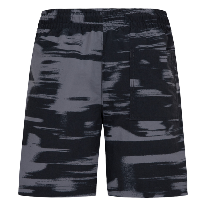 Jordan Boys MJ Flight MVP AOP Black Shorts (Little Kids)