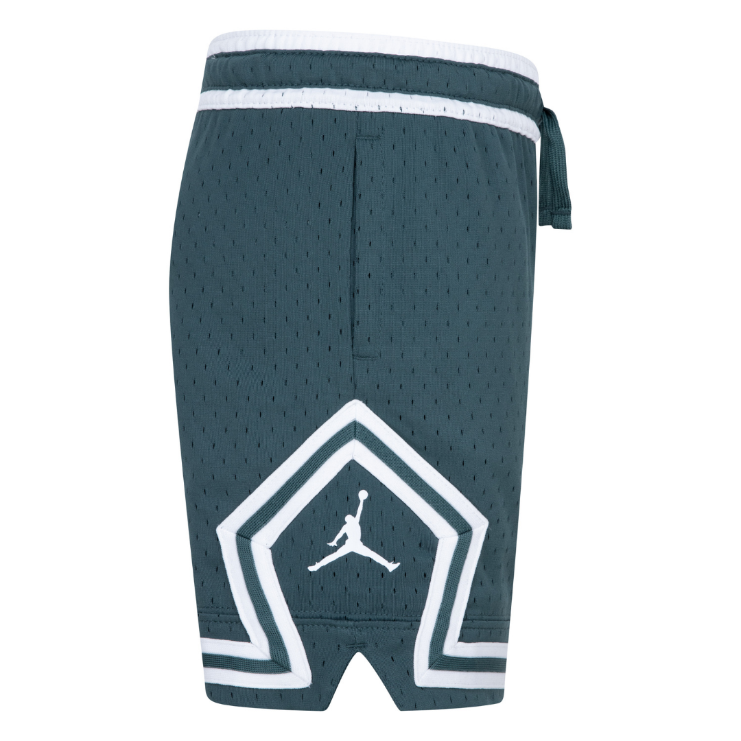 Jordan Boys MJ Dri-Fit Sport Diamond Green Shorts (Little Kids)