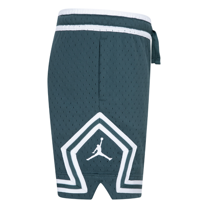Jordan Boys MJ Dri-Fit Sport Diamond Green Shorts (Little Kids)