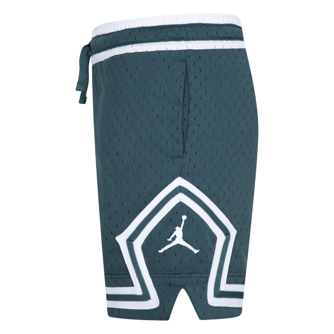 Jordan Boys MJ Dri-Fit Sport Diamond Green Shorts (Little Kids)