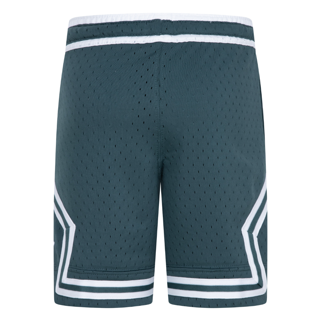 Jordan Boys MJ Dri-Fit Sport Diamond Green Shorts (Little Kids)