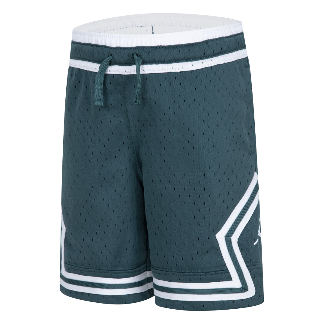 Jordan Boys MJ Dri-Fit Sport Diamond Green Shorts (Little Kids)
