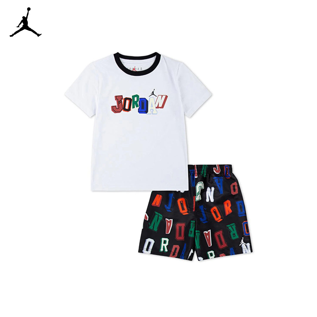 Jordan Boys 2-Piece Court of Legends T-Shirt Shorts Set (Little