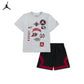Jordan Boys 2-Piece MJ Dynasty Patch T-Shirt & Shorts Set (Little Kids)
