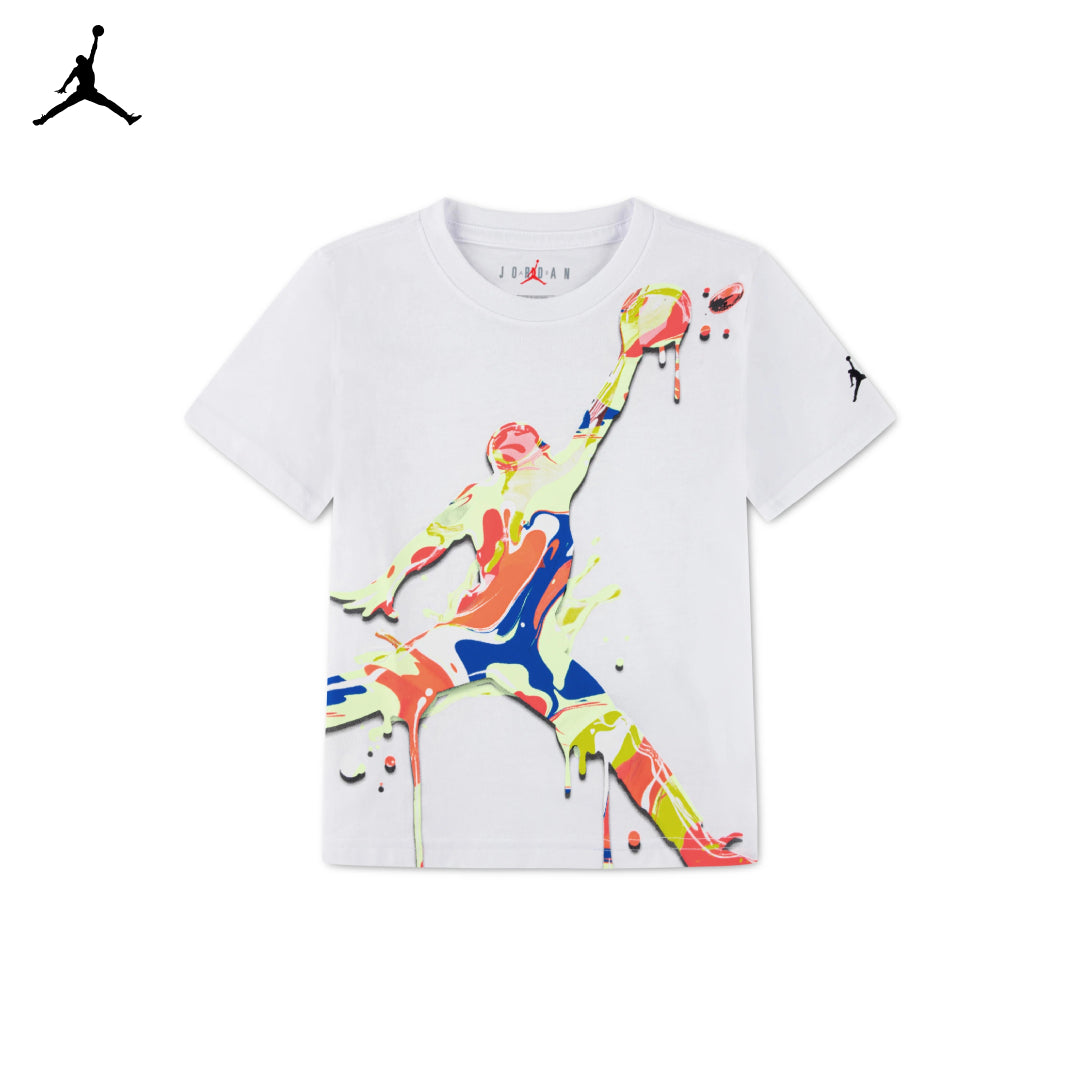 Jordan Boys Super Splash Paint Spill T-Shirt (Little Kids)