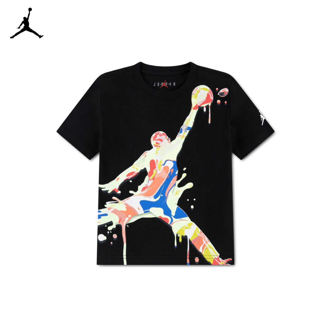 Jordan Boys Super Splash Paint Spill T-Shirt (Little Kids)