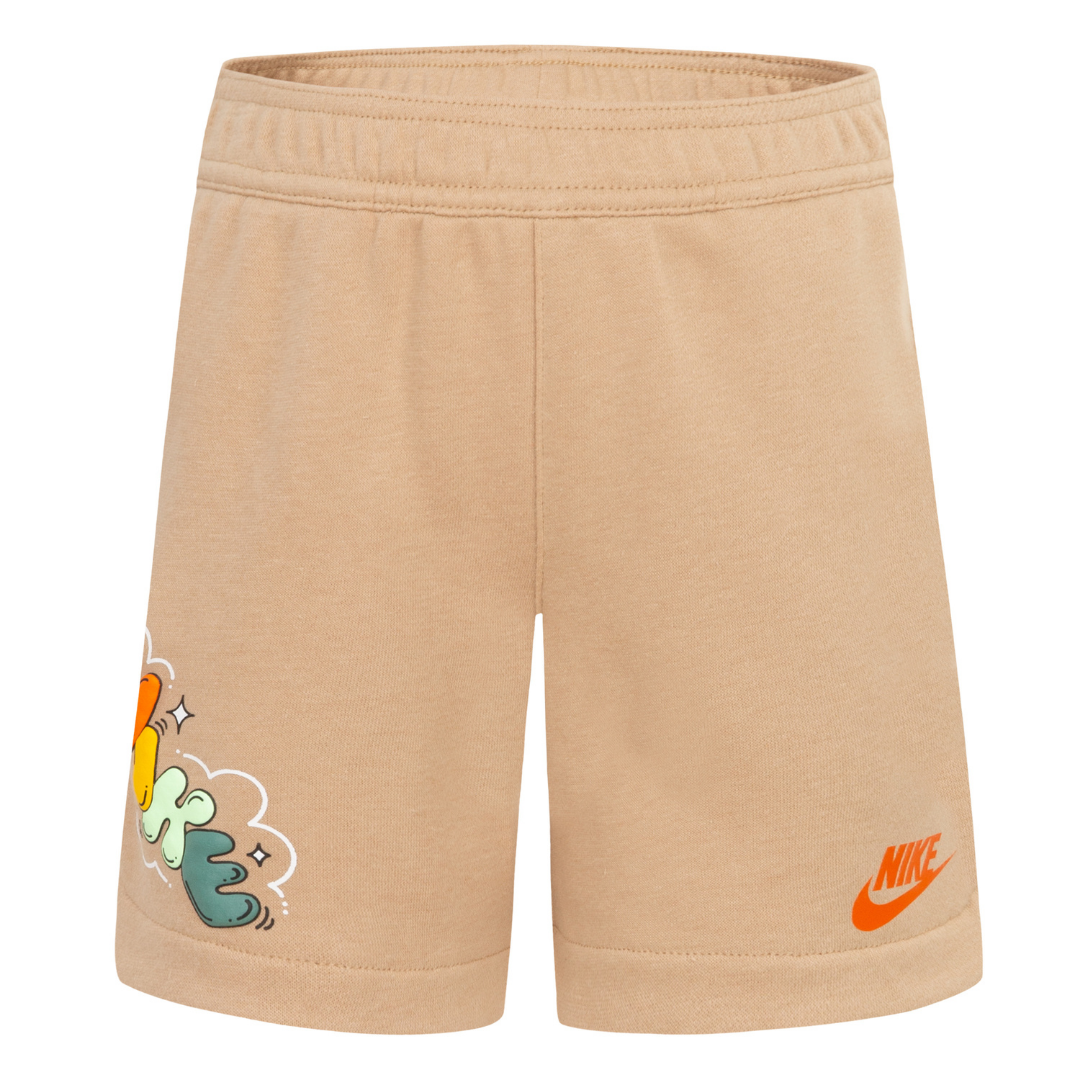 Nike SW Create Your Own Adventure Graphic Shorts Hemp (Little Kids)
