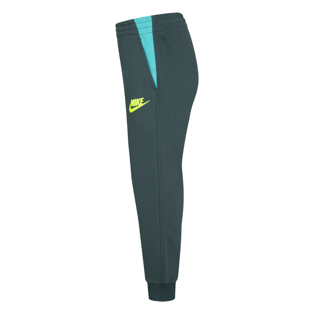 Nike Boys Sportswear Express Yourself Green Joggers (Little Kids)