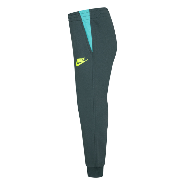 Nike Boys Sportswear Express Yourself Green Joggers (Little Kids)