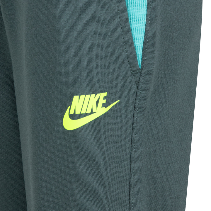 Nike Boys Sportswear Express Yourself Green Joggers (Little Kids)