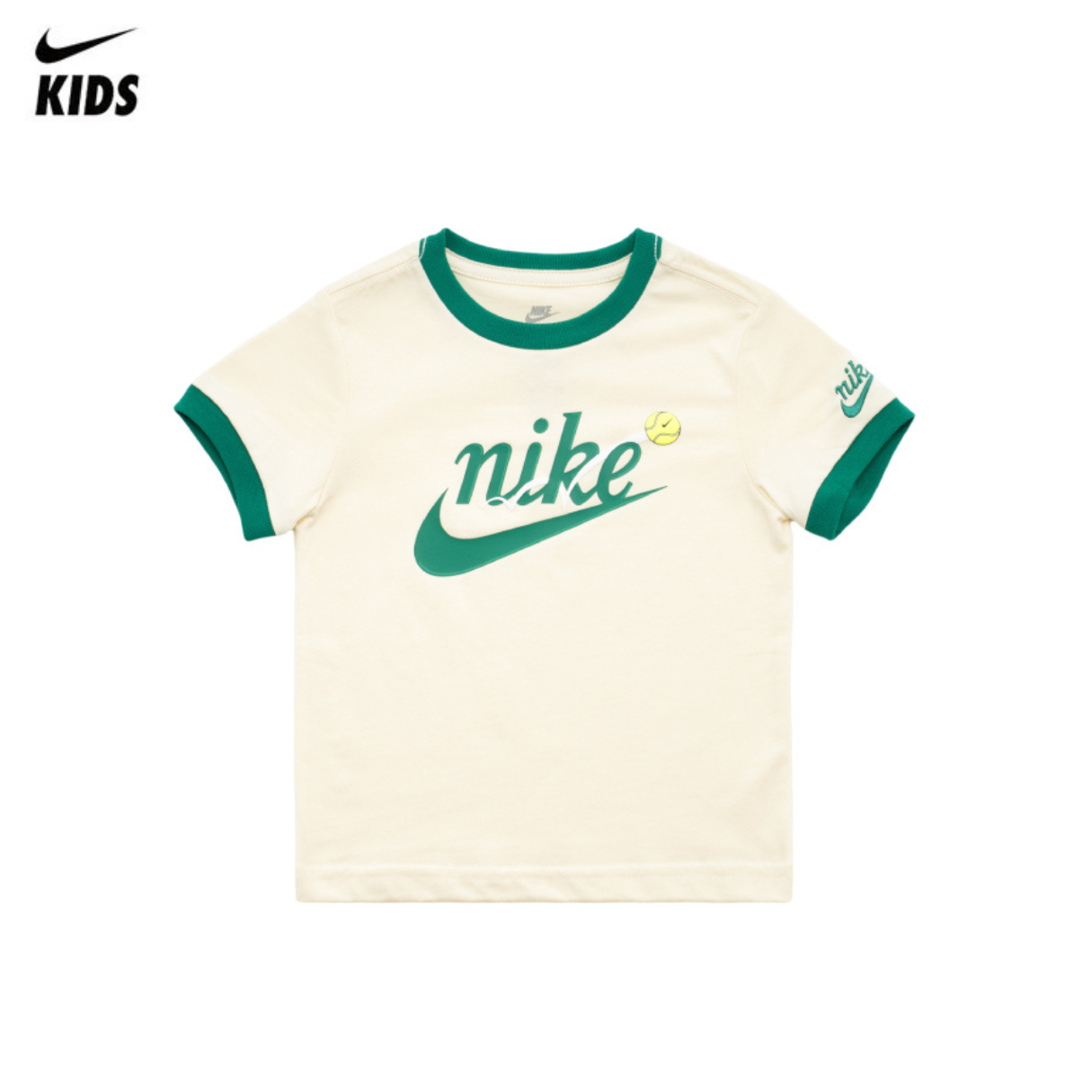 Nike Boys Script Ringer T-Shirt (Little Kids)