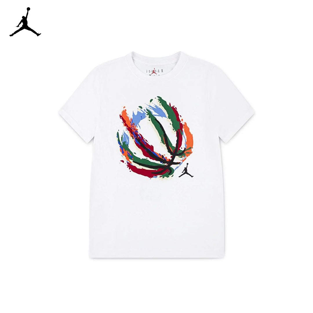 Jordan Boys Basketball Fire T-Shirt White (Big Kids) – Rookie Kids MY