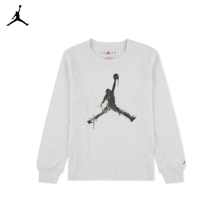 Jordan Boys Jumpman Drips Long Sleeve T-Shirt (Little Kids)