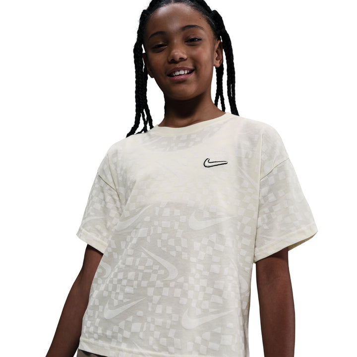 Nike Girls Sportswear Cozy T-Shirt (Big Kids)